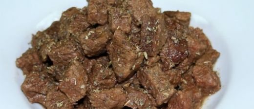 Dana Kavurma Tarifi ve Malzemeleri