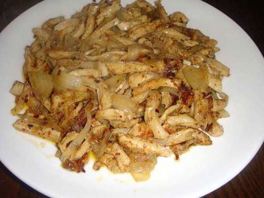 İşkembe Kavurması Tarifi ve Malzemeleri