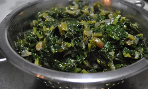 Ispanak Kavurması Tarifi ve Malzemeleri