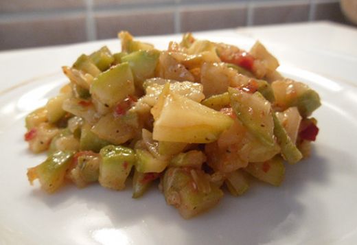 Kabak Kavurması Tarifi ve Malzemeleri